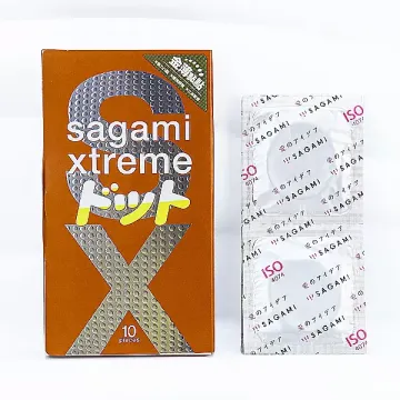 Bao cao su có gai Sagami Xtreme Feel Up 10 bao