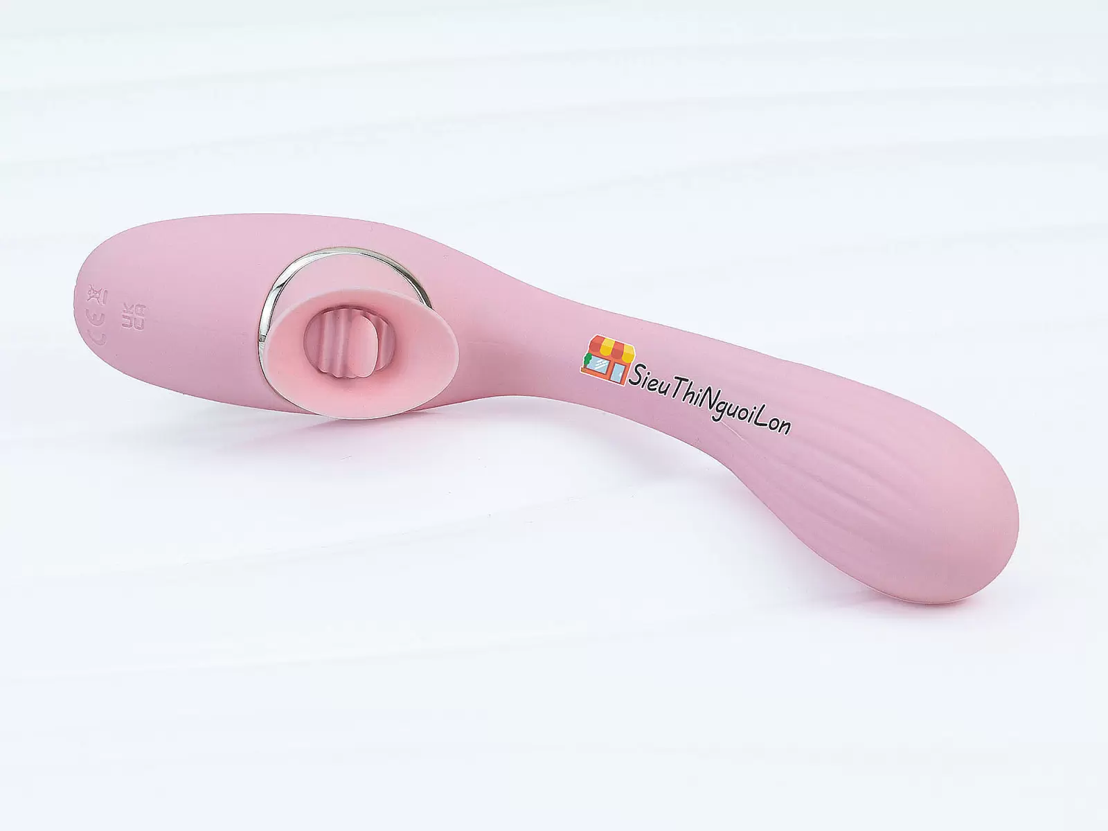Lưỡi liếm massage DISA 2 đầu pin sạc