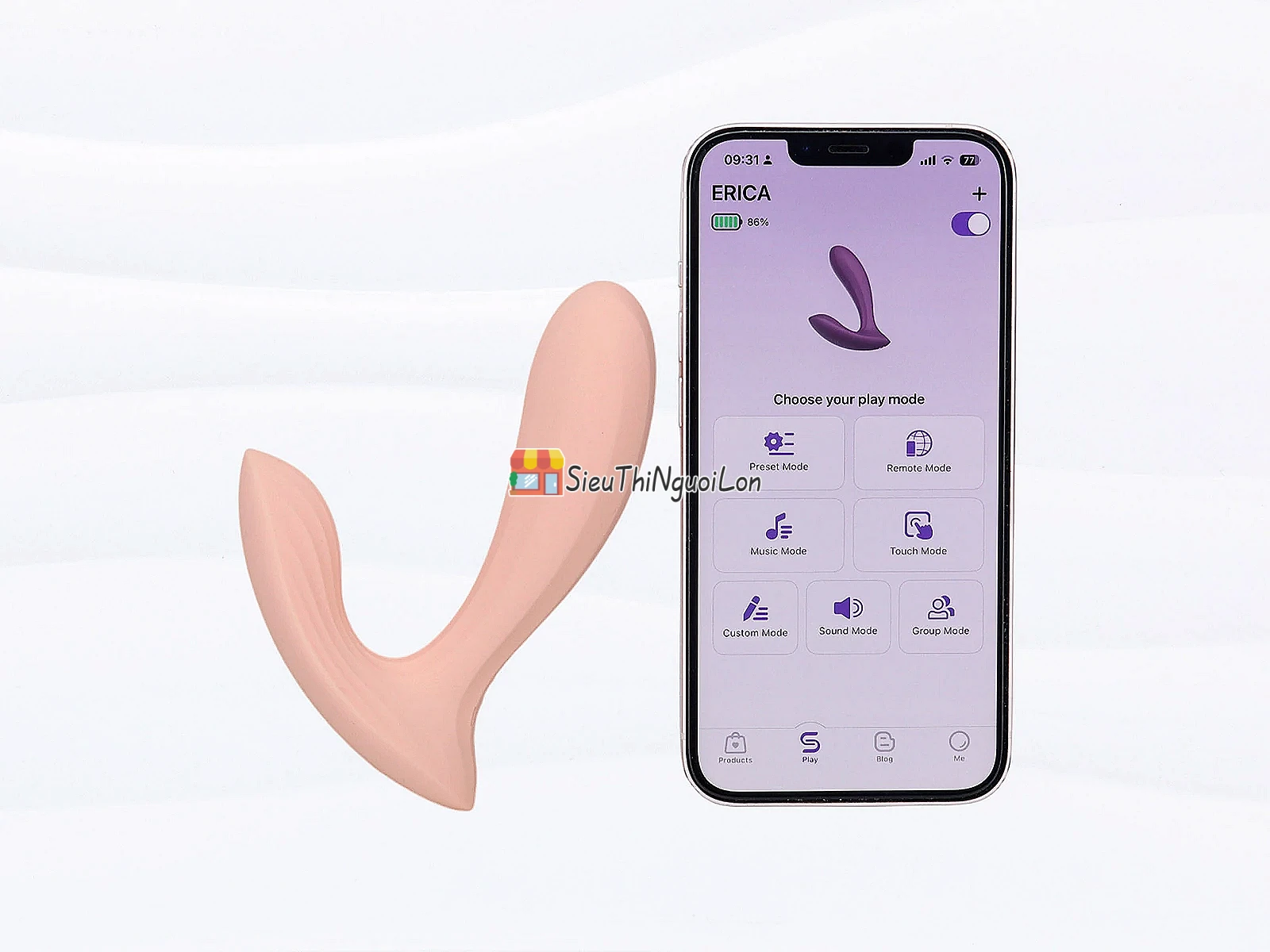 Máy massage quần lót Svakom Erica điều khiển bằng App