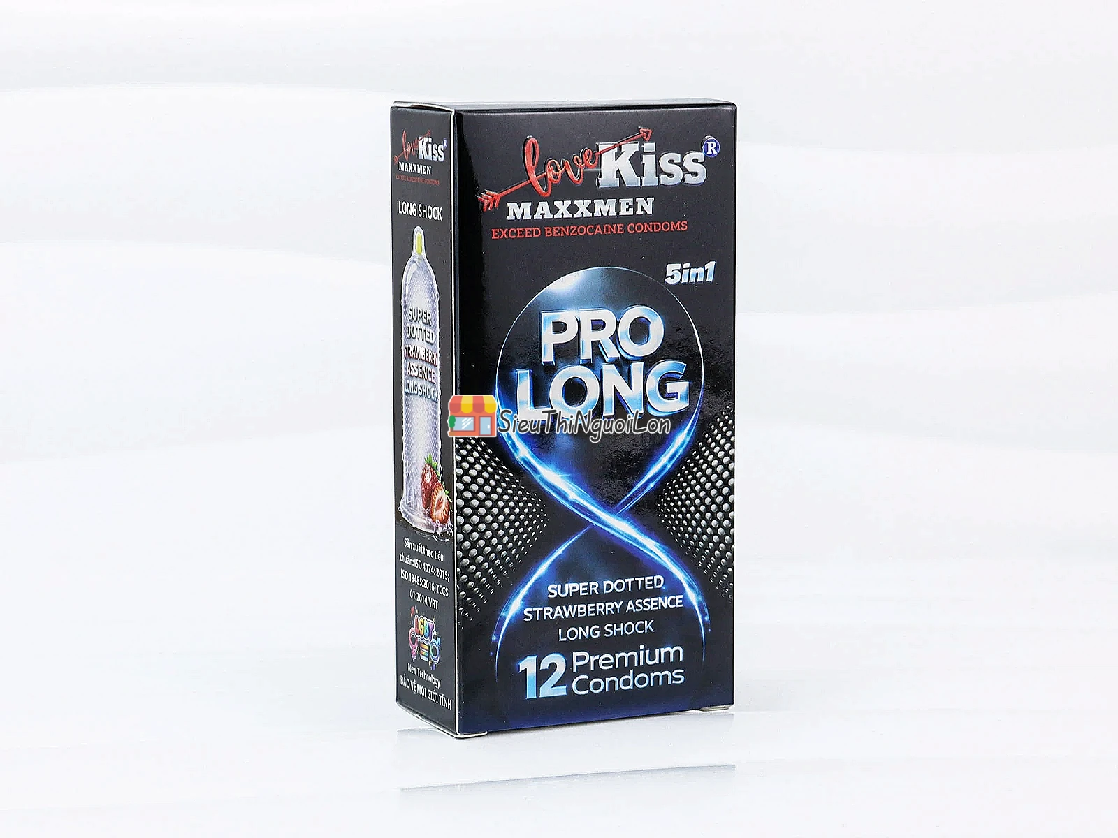 Bao cao su Love Kiss Maxxmen Pro Long 5in1 kéo dài cuộc yêu, thăng hoa cảm xúc