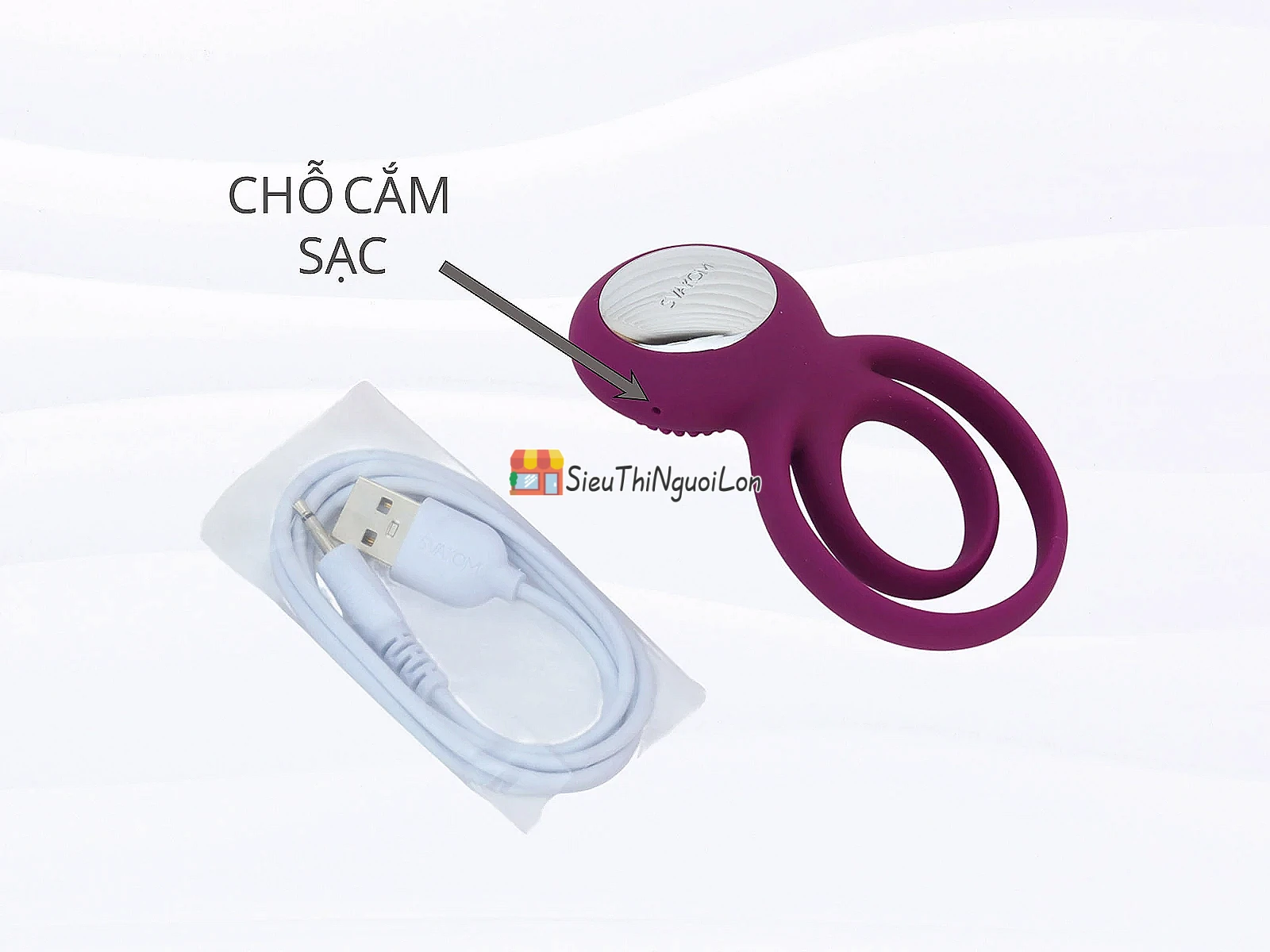 Vòng rung tình yêu cao cấp Svakom Tammy