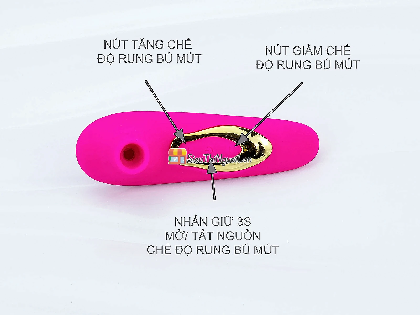 Lưỡi bú mút ngực kích thích 5 chế độ