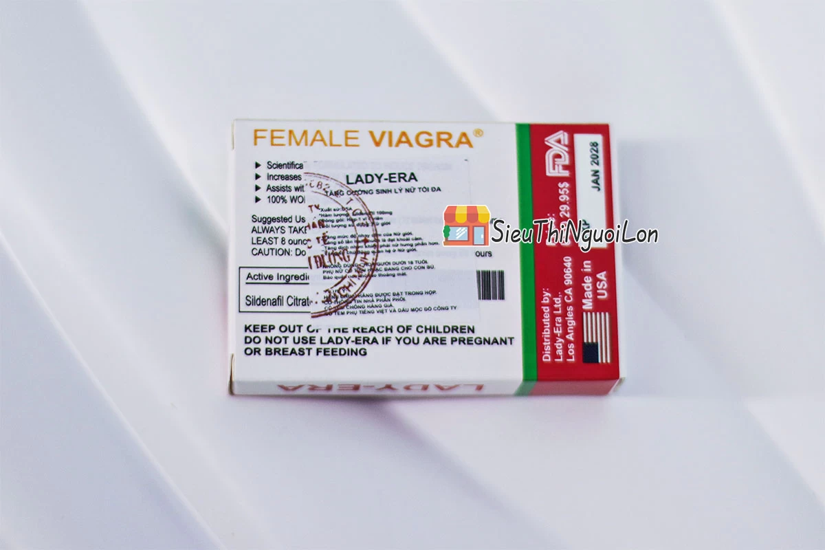 Thuốc tăng cường sinh lý nữ Lady Era 100mg