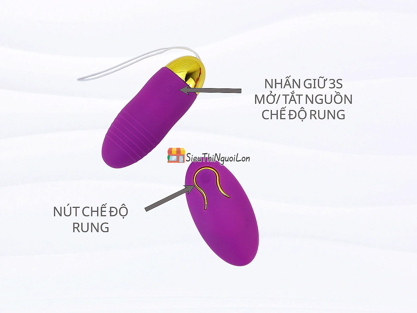 Trứng rung sạc kích thích dạo đầu không dây Safiman