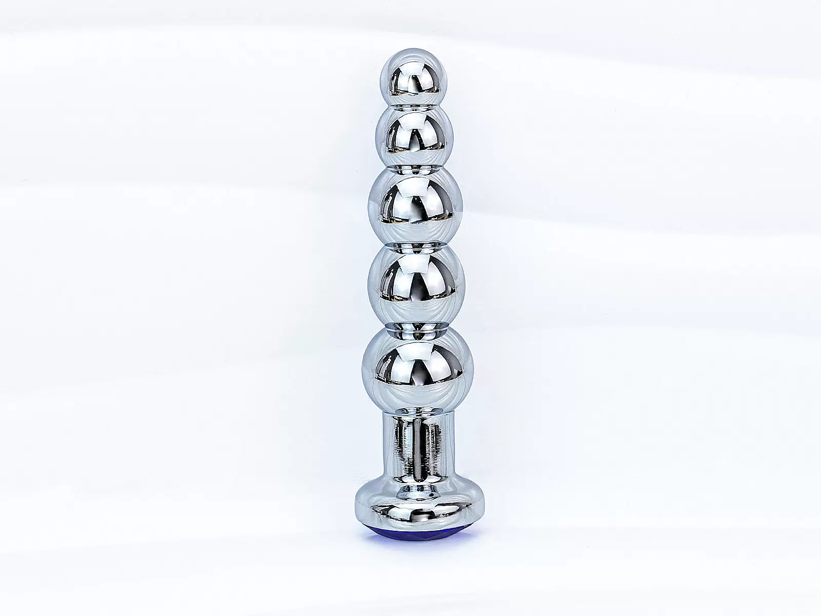 Dụng cụ kích thích hậu môn Inox chân dế pha lê