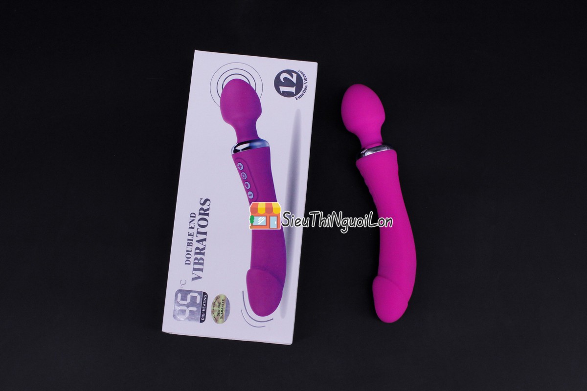 Máy massage điểm G rung 2 đầu Double End pin sạc 1