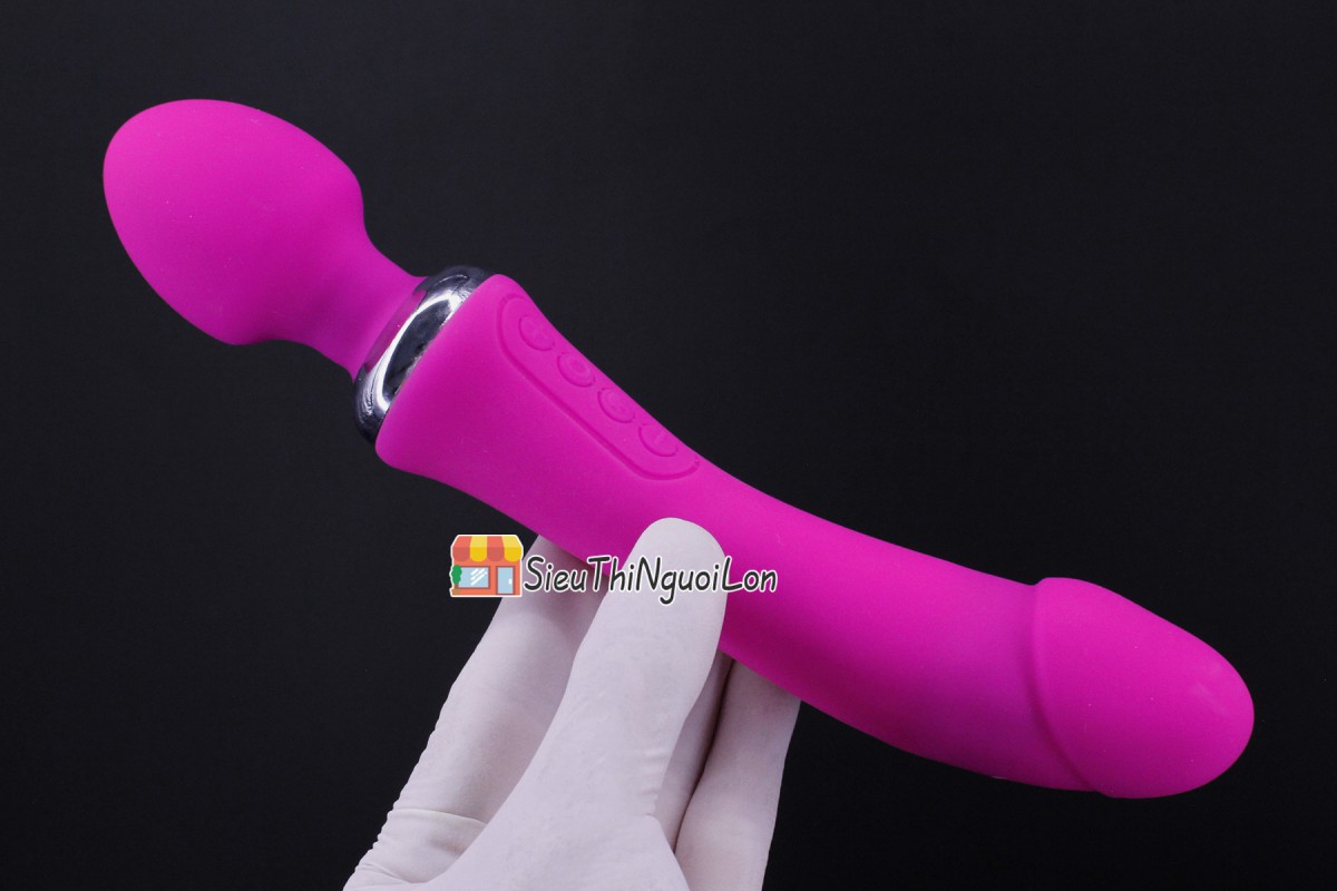 Máy massage điểm G rung 2 đầu Double End pin sạc 4