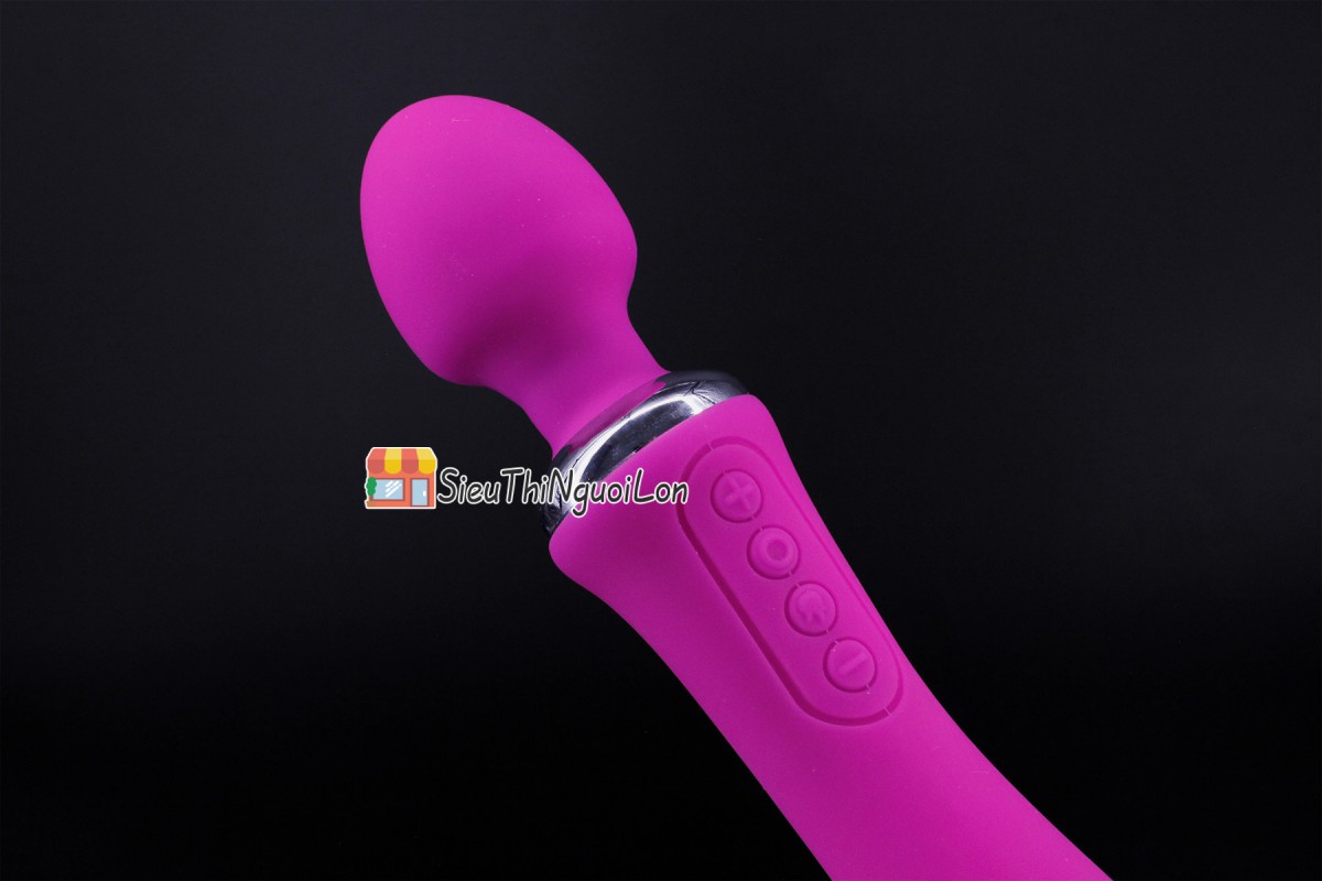 Máy massage điểm G rung 2 đầu Double End pin sạc 9