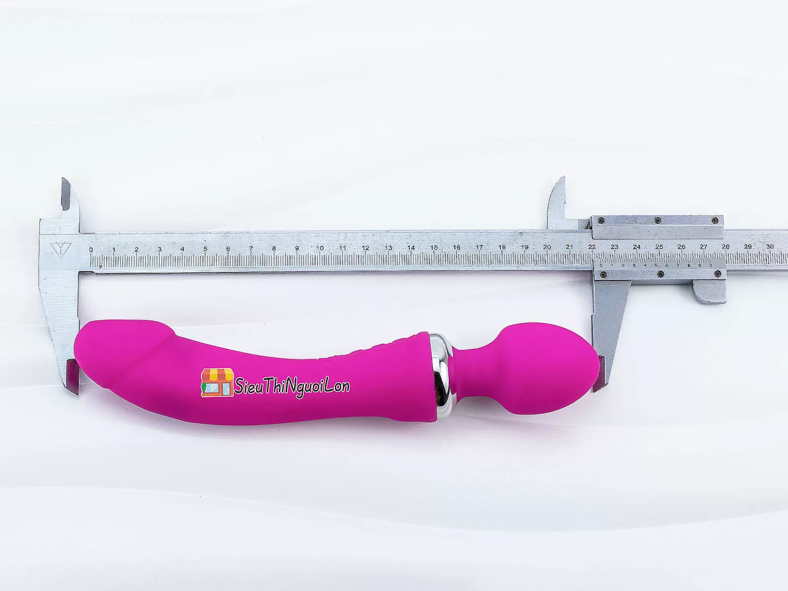 Máy massage điểm G rung 2 đầu Double End ấm nóng pin sạc