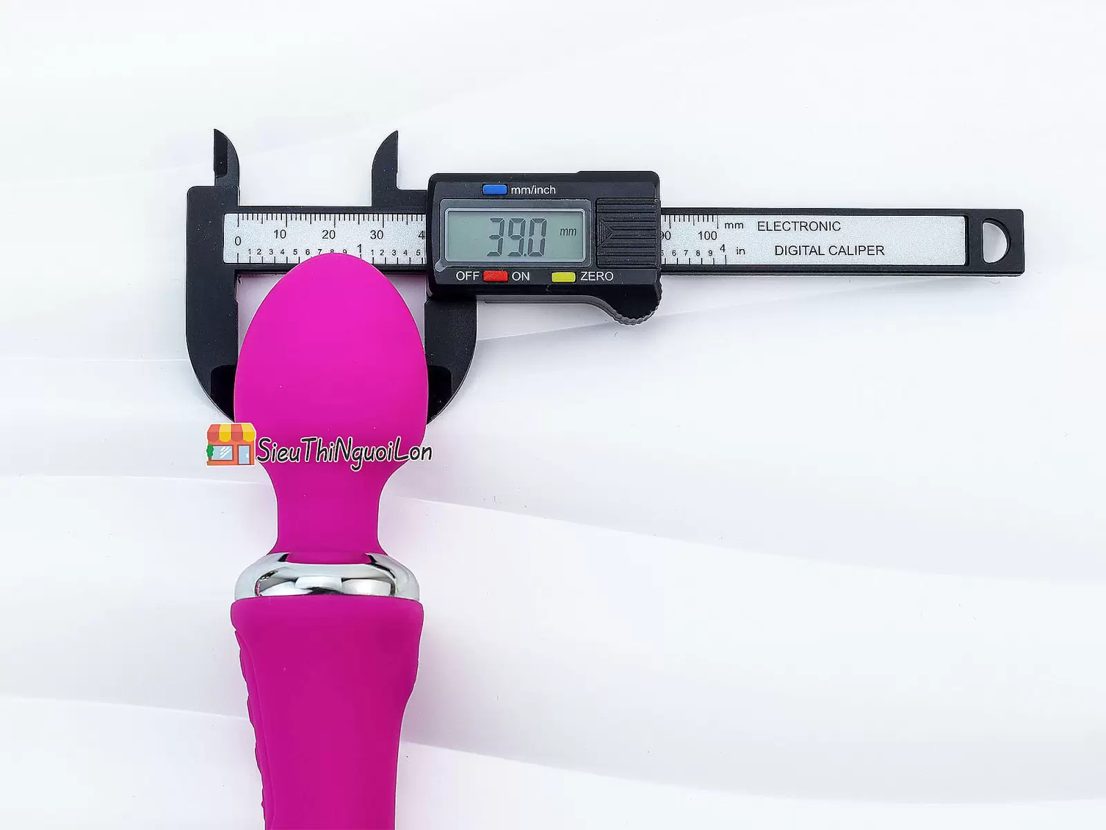 Máy massage điểm G rung 2 đầu Double End ấm nóng pin sạc