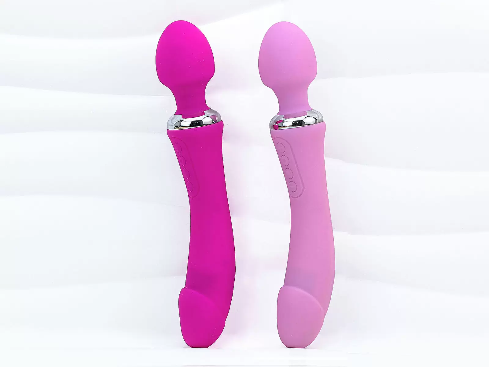 M&aacute;y massage điểm G rung 2 đầu Double End ấm n&oacute;ng pin sạc