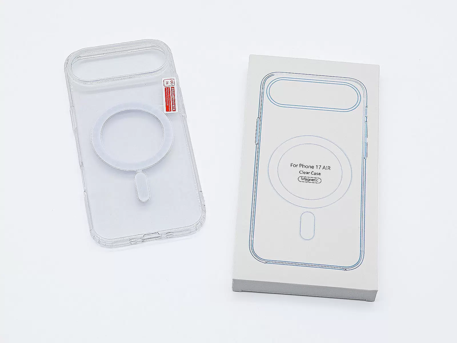 Ốp lưng Clear Case Magnetic trong suốt dành cho iPhone 17 Air