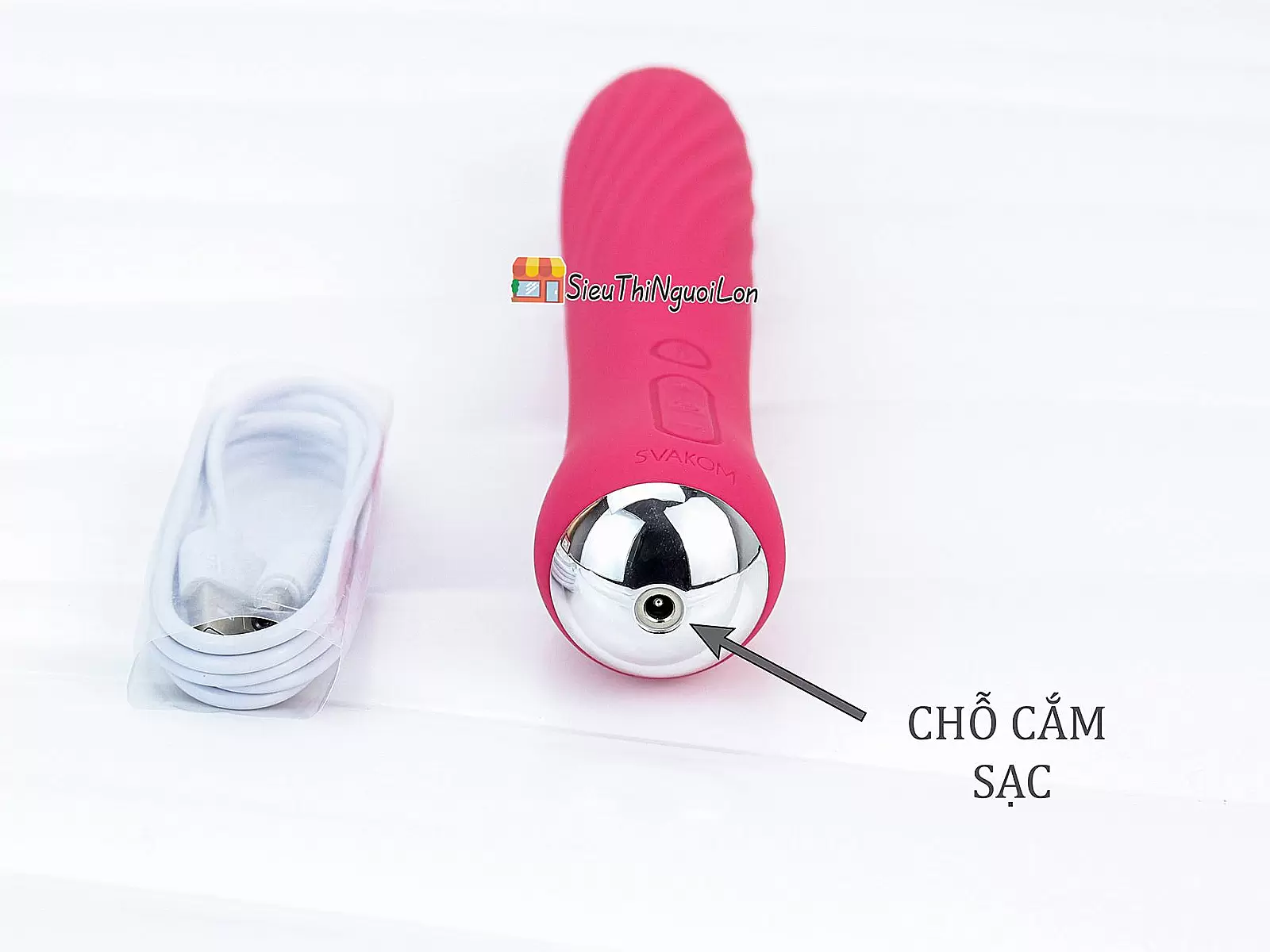 Máy mát xa tình yêu Svakom Anya pin sạc phát nhiệt