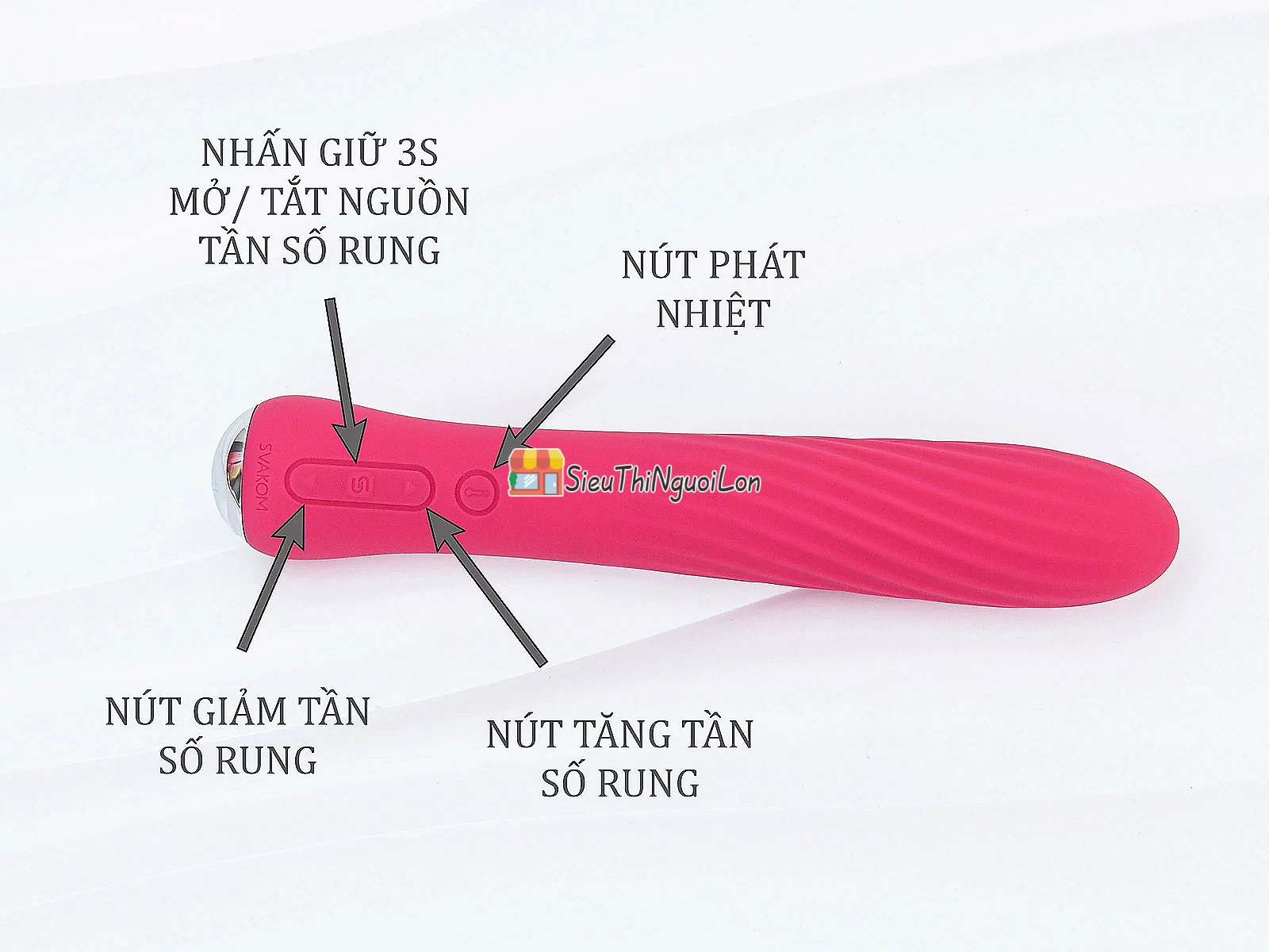 Máy massage tình yêu Svakom Anya pin tích hợp phát nhiệt