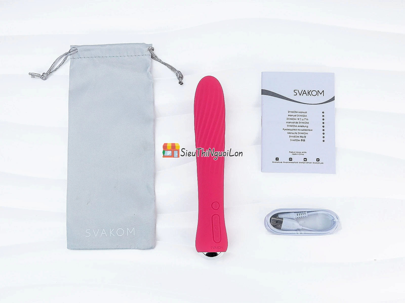 Máy massage tình yêu Svakom Anya pin tích hợp phát nhiệt