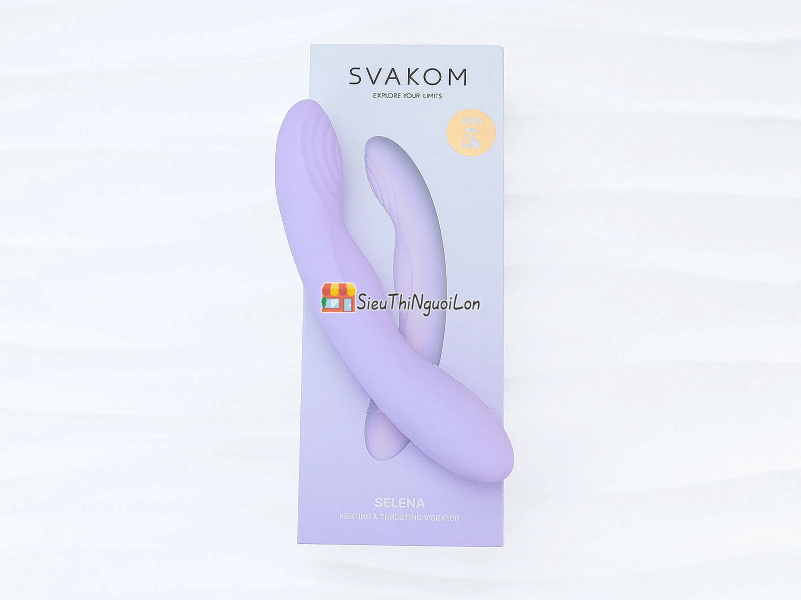 Máy massage SVAKOM Selena rung thụt sưởi ấm điều khiển App cao cấp