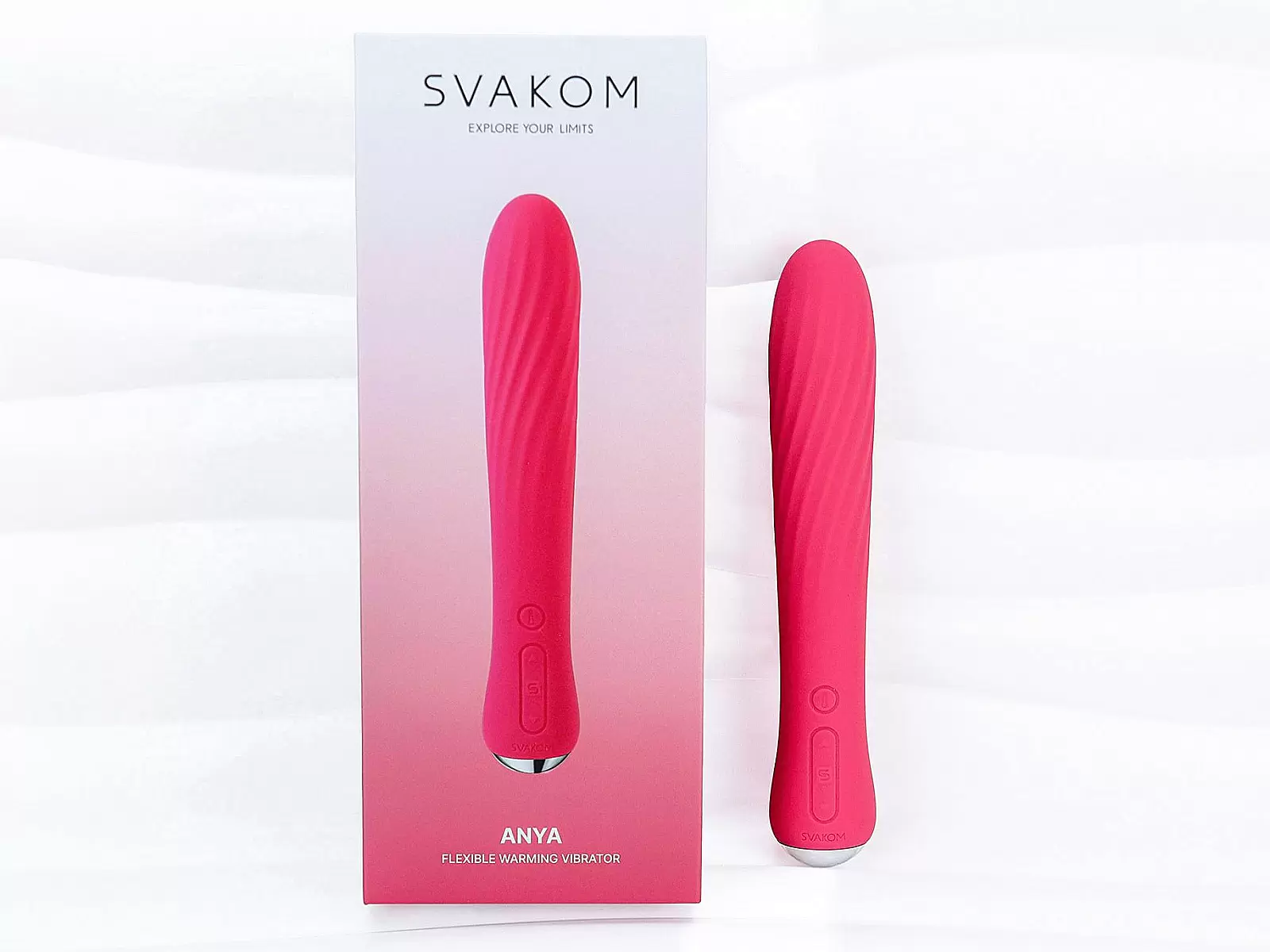 Máy mát xa tình yêu Svakom Anya pin sạc phát nhiệt