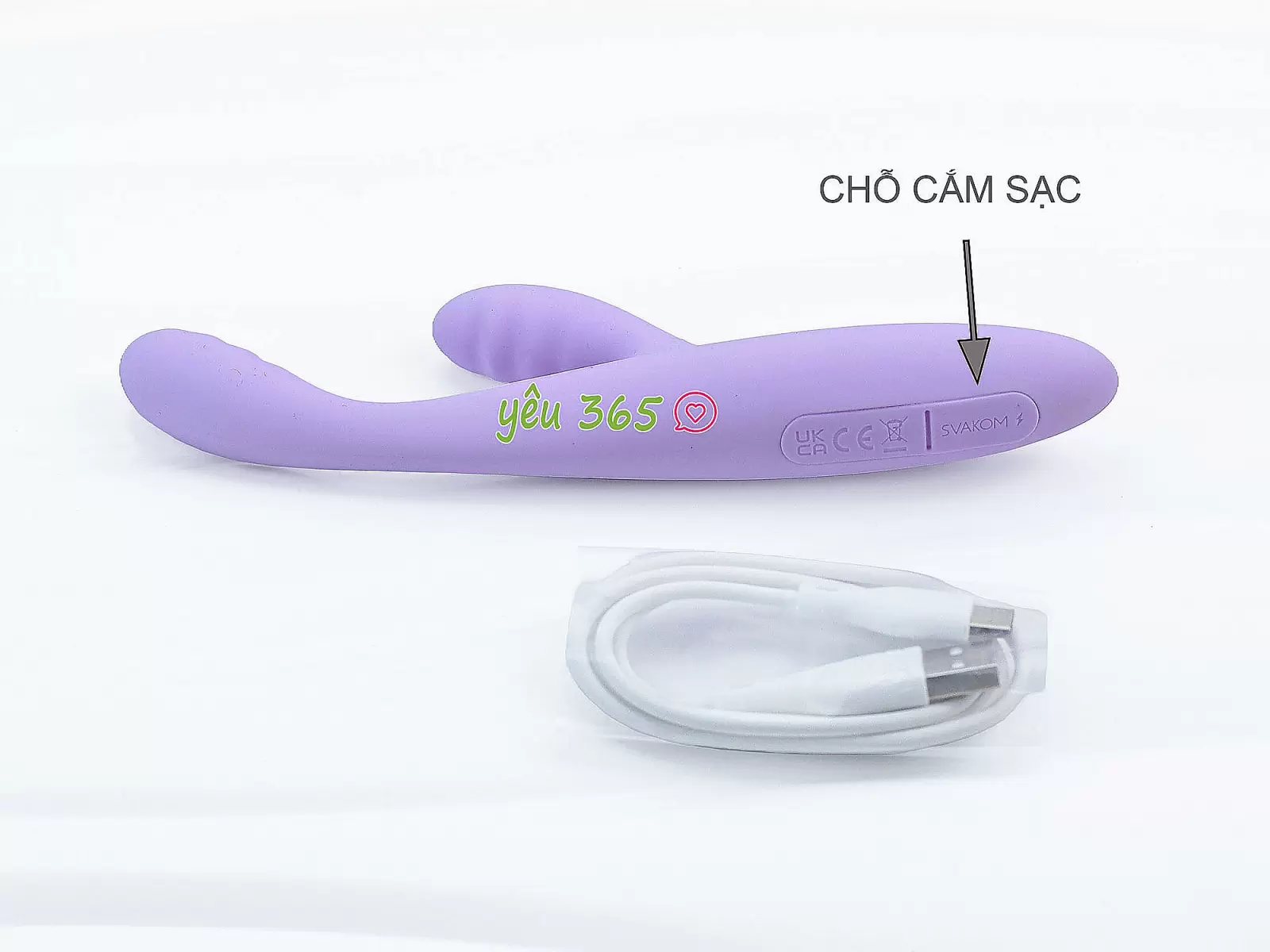 Máy massage điểm G Svakom CiCi+2 có nhánh kết nối qua app điện thoại