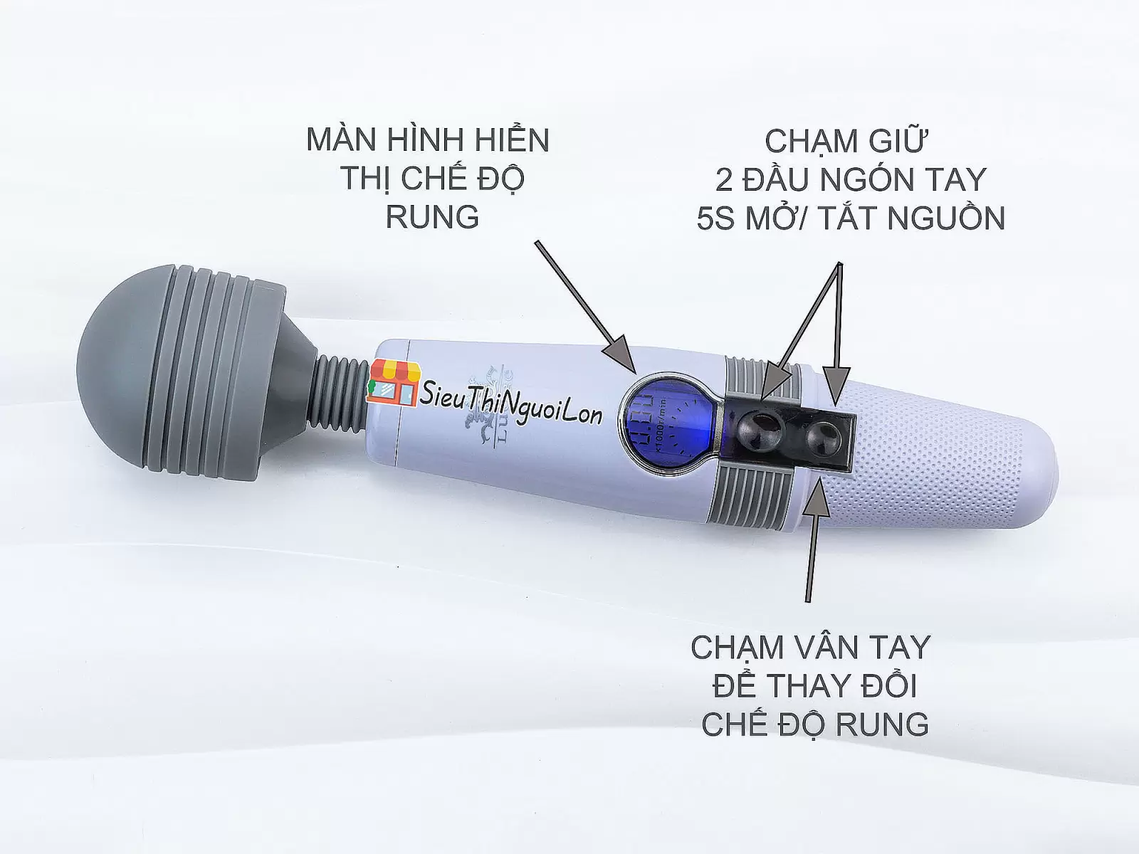Máy massage điểm G âm đạo Louge 818