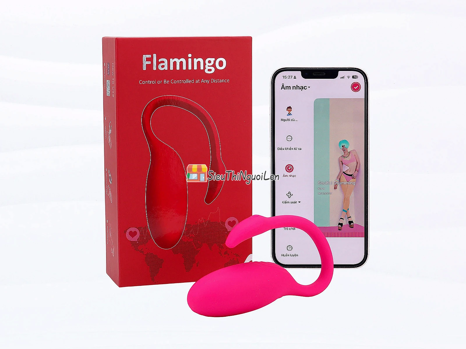 Trứng rung Thiên Nga Magic Motion điều khiển từ xa, kết nối mọi khoảng cách ➩ Hàng thật