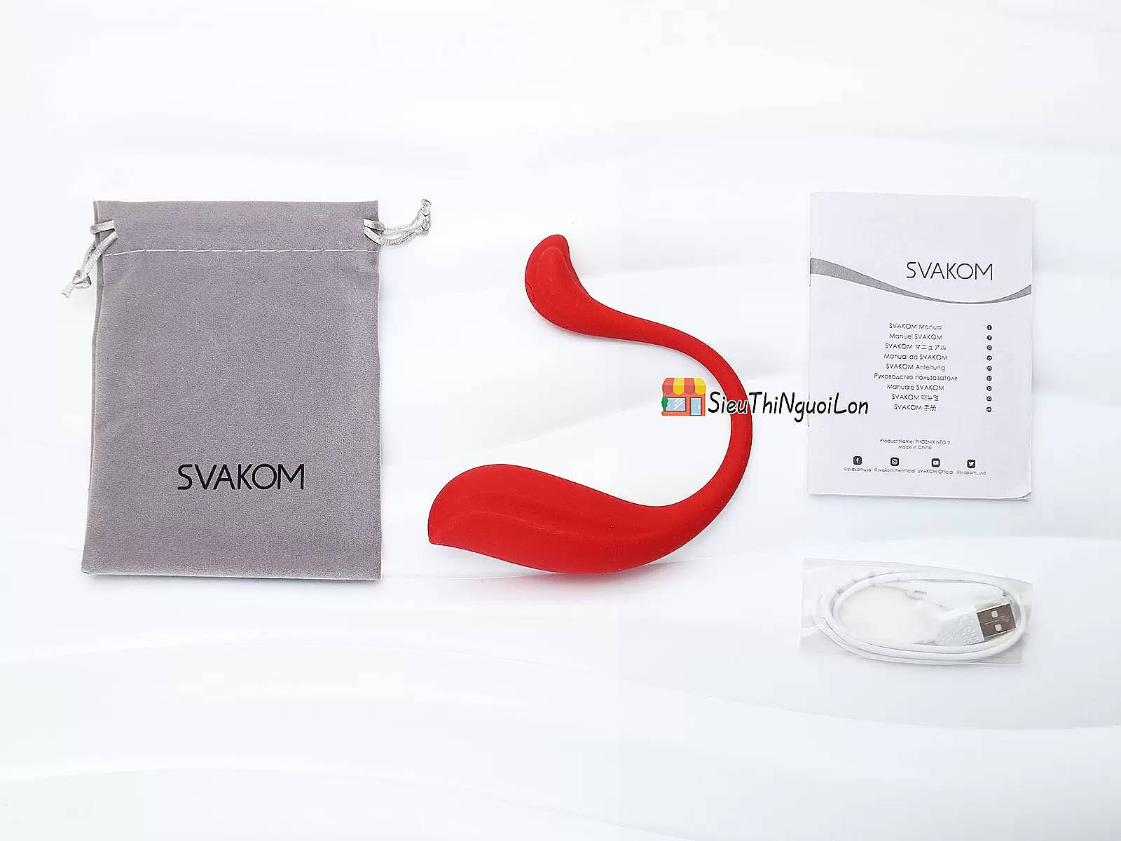 Trứng rung tình yêu Svakom Phoenix Neo 2 kết nối App điều khiển từ xa toàn cầu