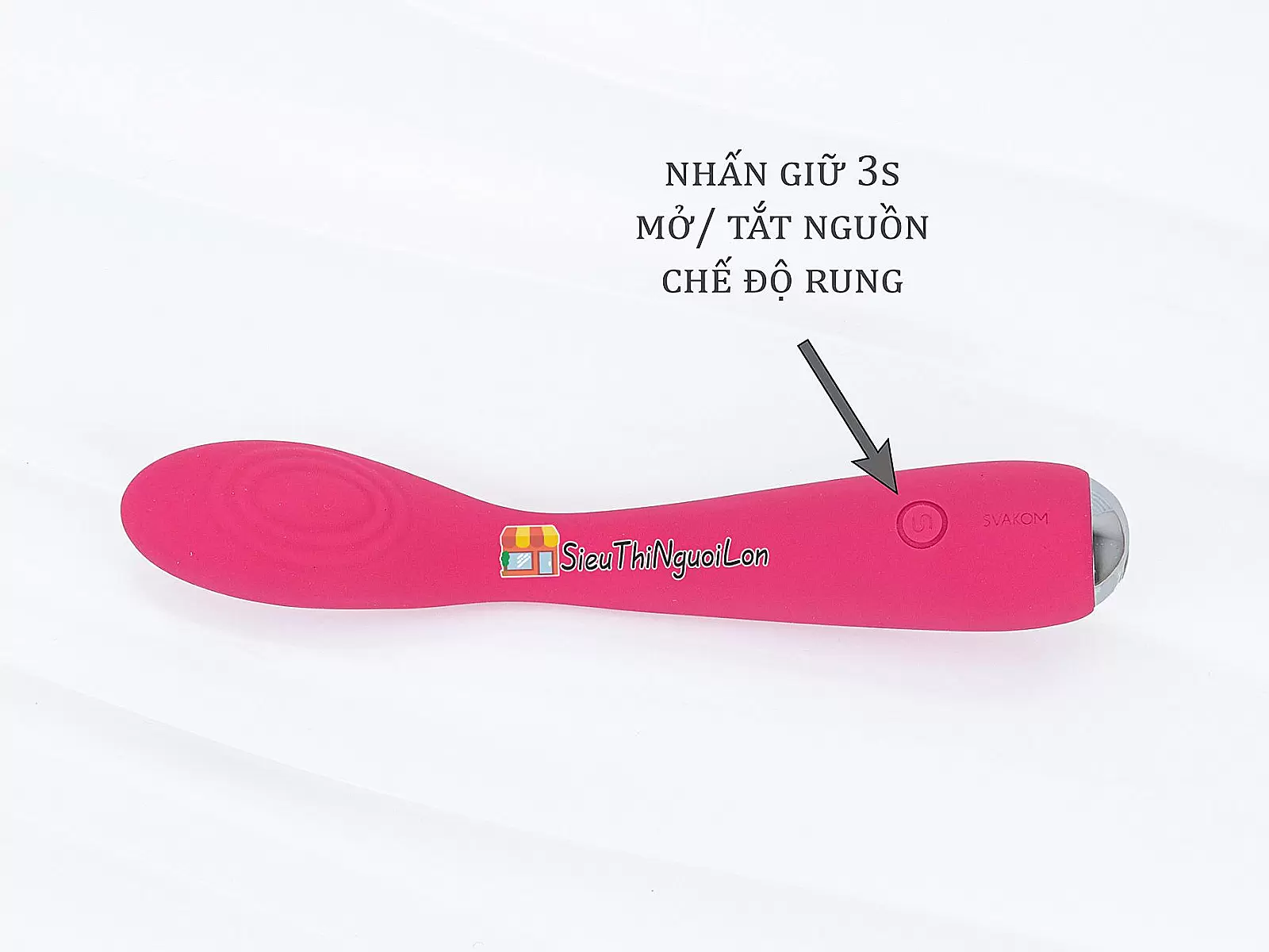 Máy massage ngón tay Svakom Iris 5 chế độ pin sạc nhập khẩu Mỹ