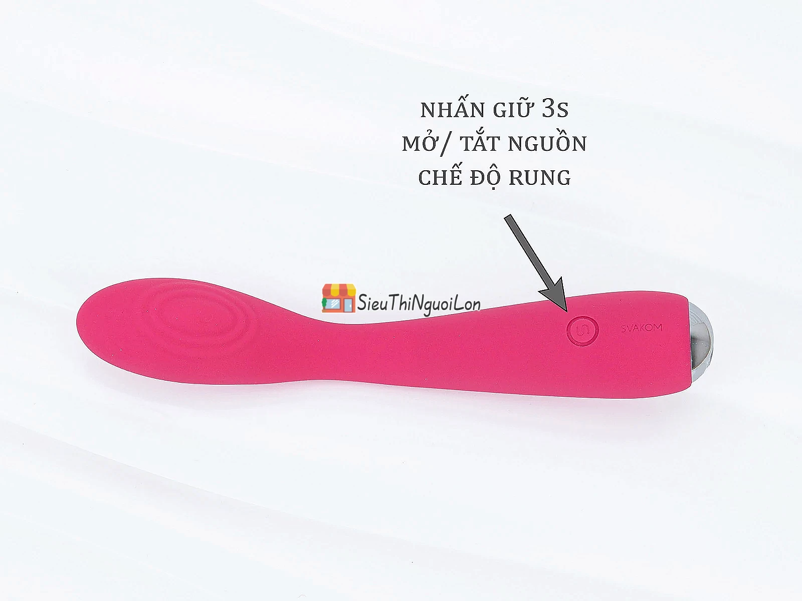 Máy massage ngón tay Svakom Iris 5 chế độ pin sạc nhập khẩu Mỹ
