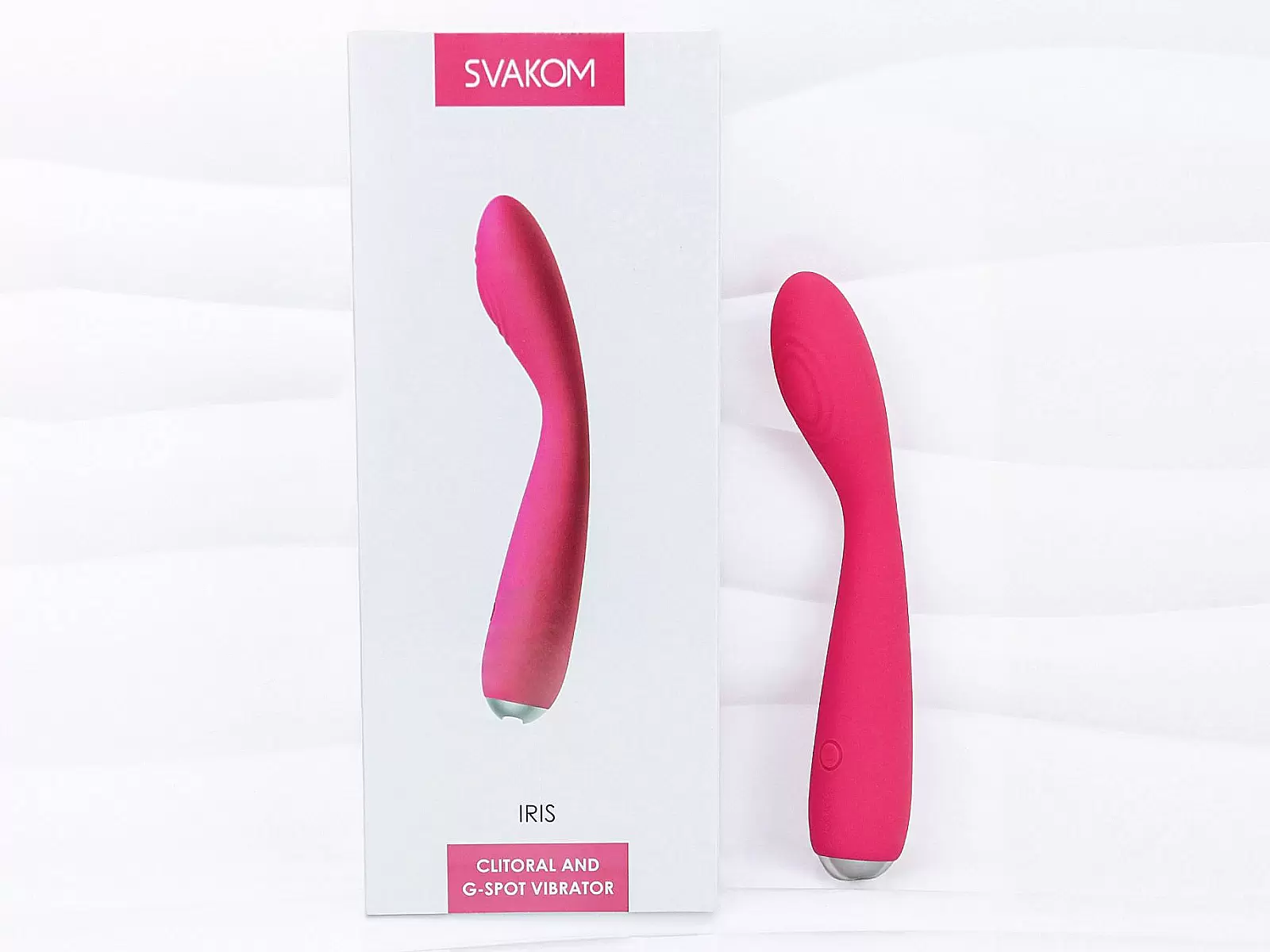 Máy massage ngón tay Svakom Iris 5 chế độ pin sạc nhập khẩu Mỹ