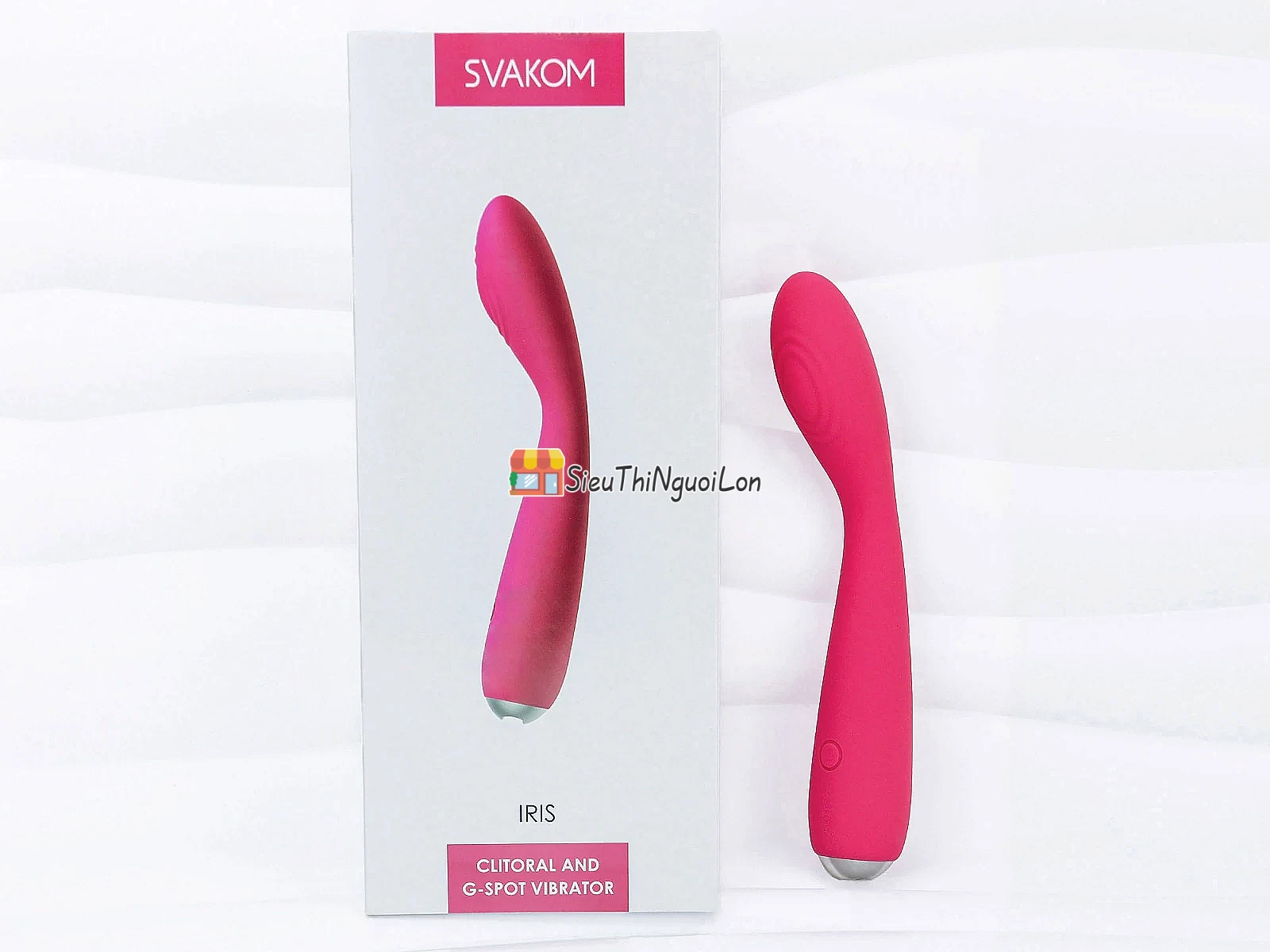 Máy massage ngón tay Svakom Iris 5 chế độ pin sạc nhập khẩu Mỹ