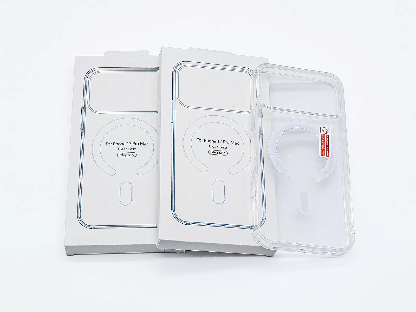 Ốp lưng Clear Case Magnetic trong suốt dành cho iPhone 17 Pro Max