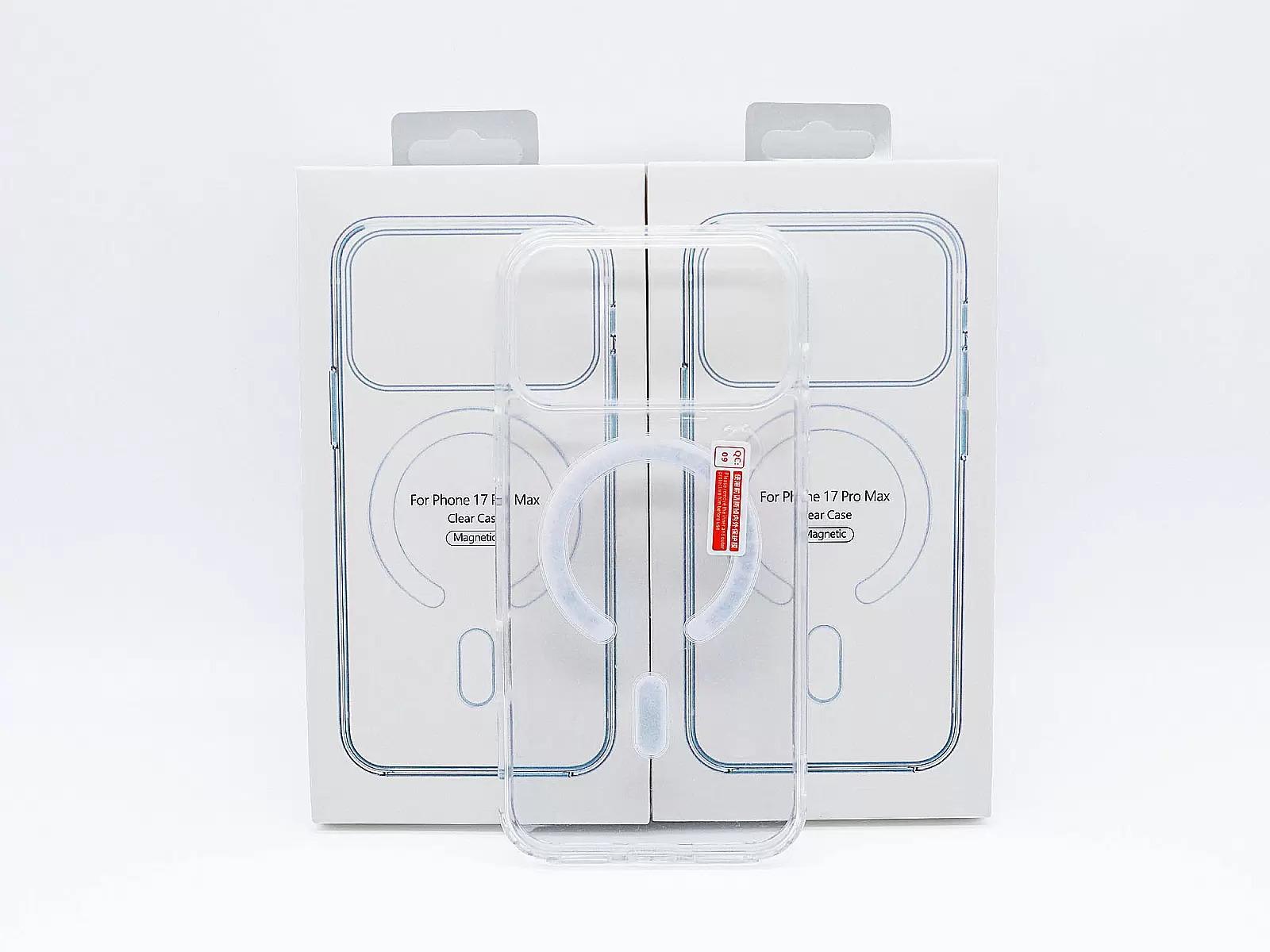 Ốp lưng Clear Case Magnetic trong suốt dành cho iPhone 17 Pro Max