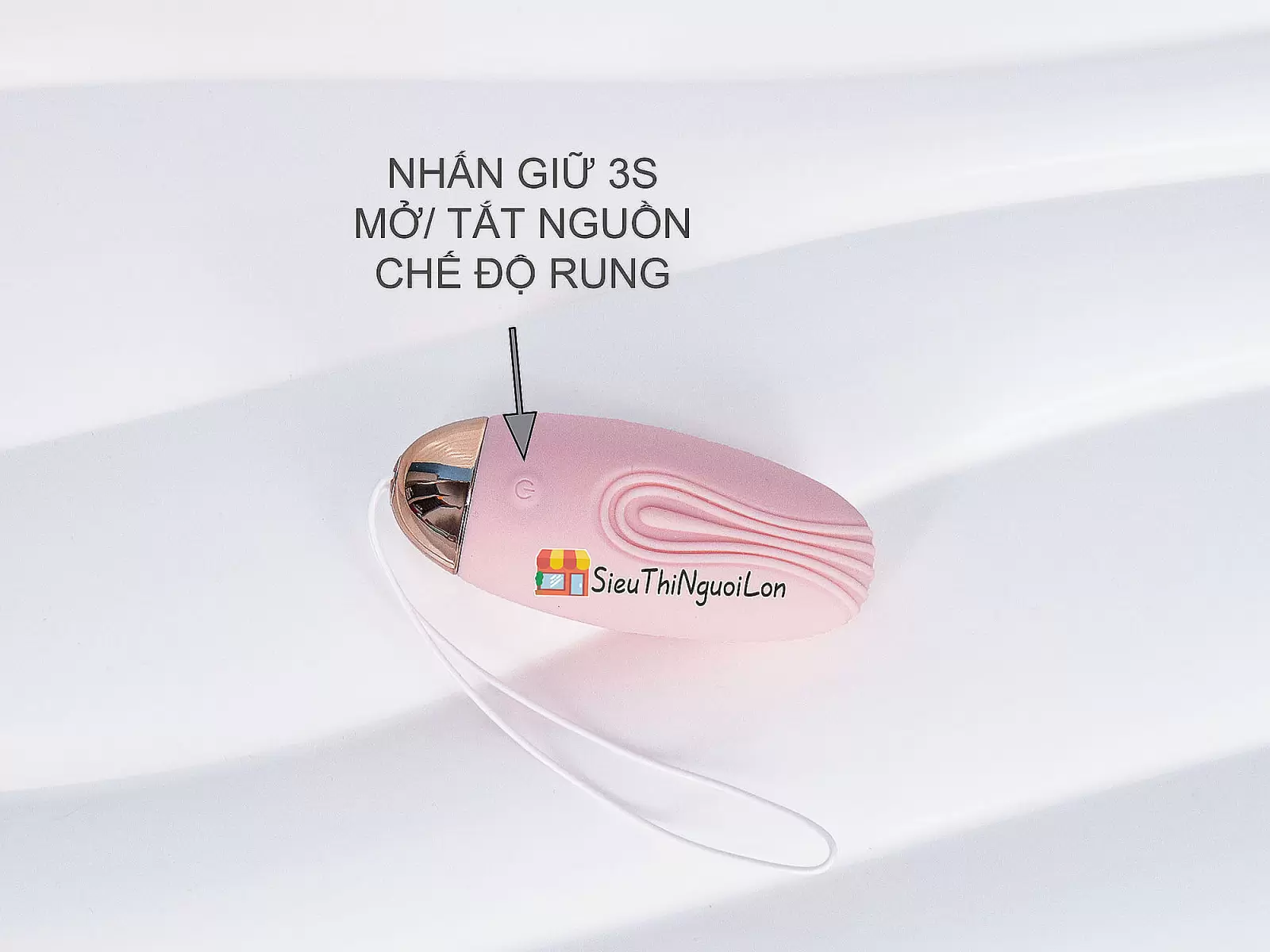 Trứng rung tình yêu Lilo kèm điều khiển rời pin sạc