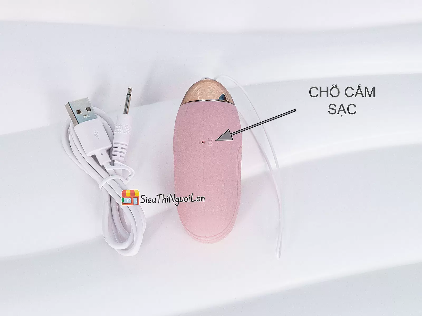 Trứng rung tình yêu Lilo kèm điều khiển rời pin sạc