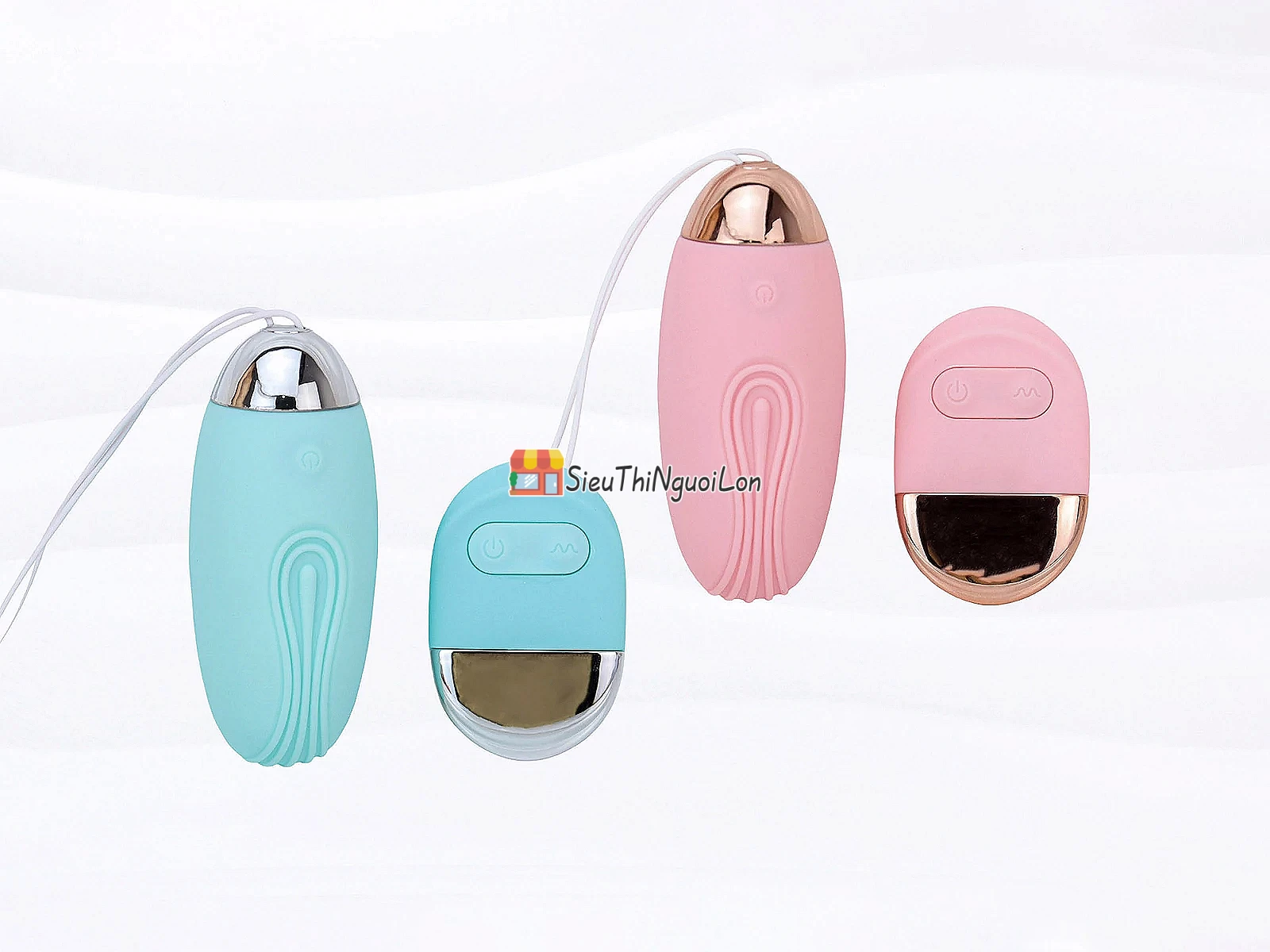Trứng rung tình yêu LILO Small Whale kèm điều khiển rời pin sạc