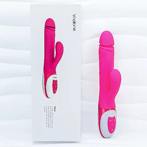 Dương vật giả Nalone Wave ấm nóng cao cấp có bi rung giật pin sạc