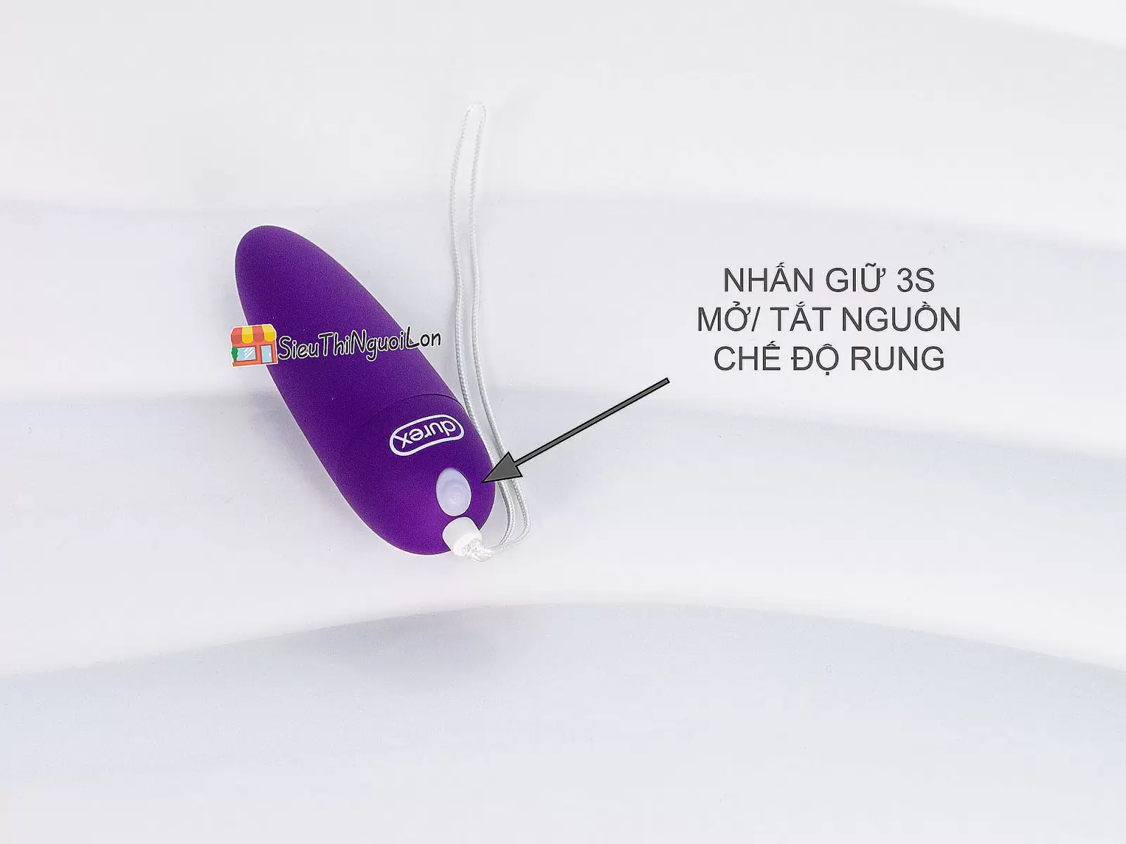Trứng rung tình yêu pin sạc Durex S-VIBE