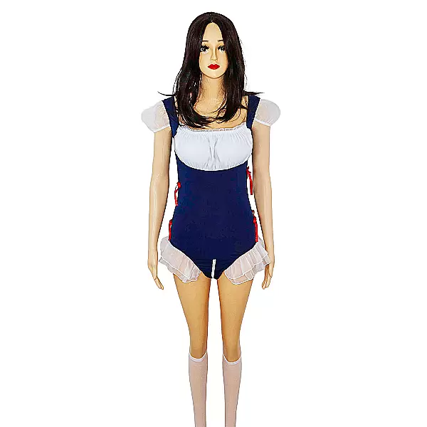 Bộ đồ chơi bạo dâm váy liền thân COSPLAY quyến rũ