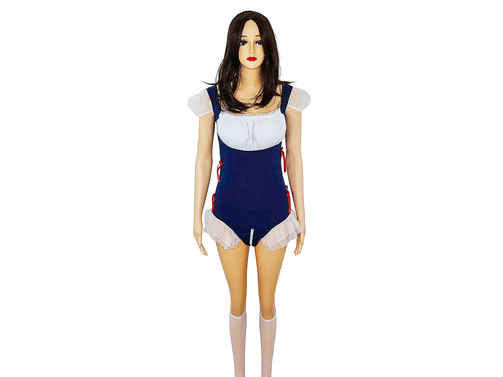 Bộ đồ chơi bạo dâm váy liền thân COSPLAY quyến rũ