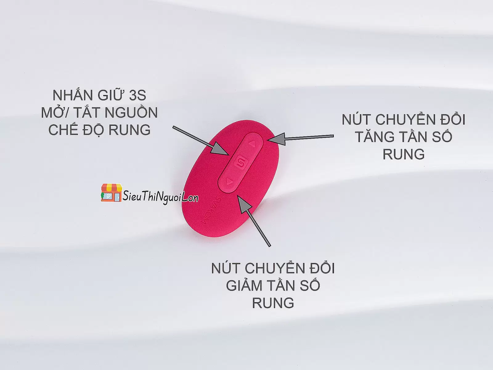 Trứng rung tình yêu Svakom ELVA pin sạc nhập khẩu USA