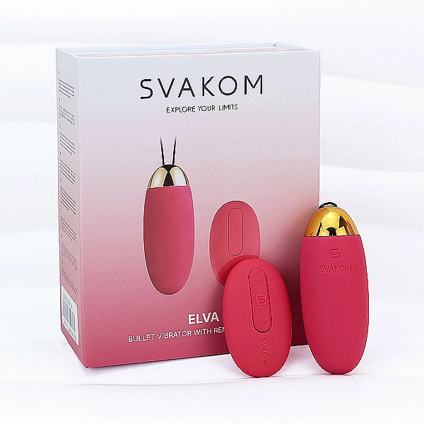 Trứng rung tình yêu Svakom ELVA pin sạc nhập khẩu USA