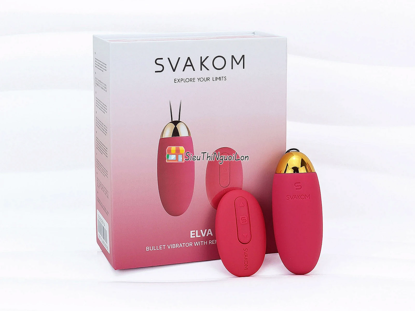 Trứng rung tình yêu Svakom ELVA pin sạc nhập khẩu USA