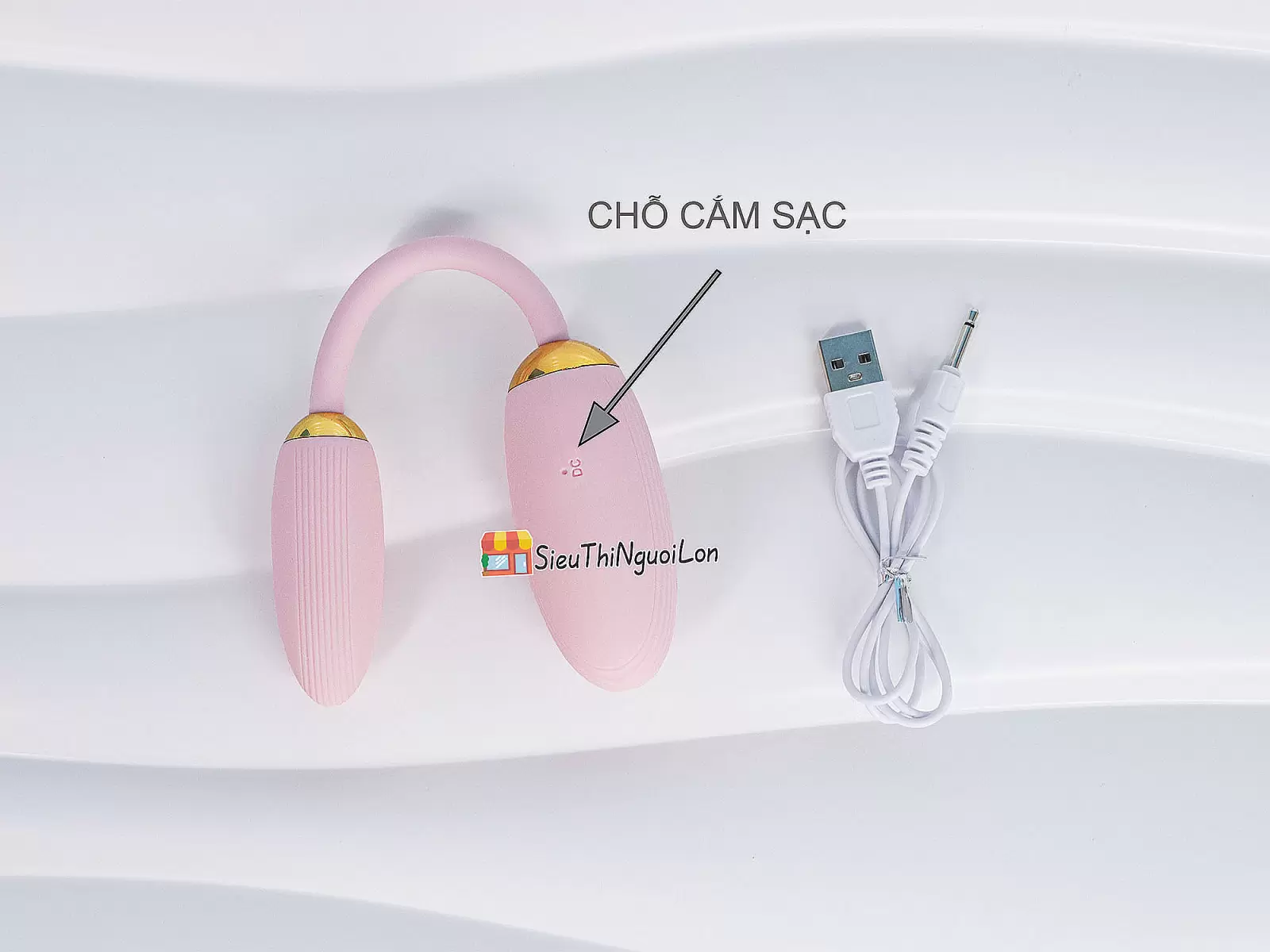 Trứng rung 2 đầu Ankni điều khiển từ xa