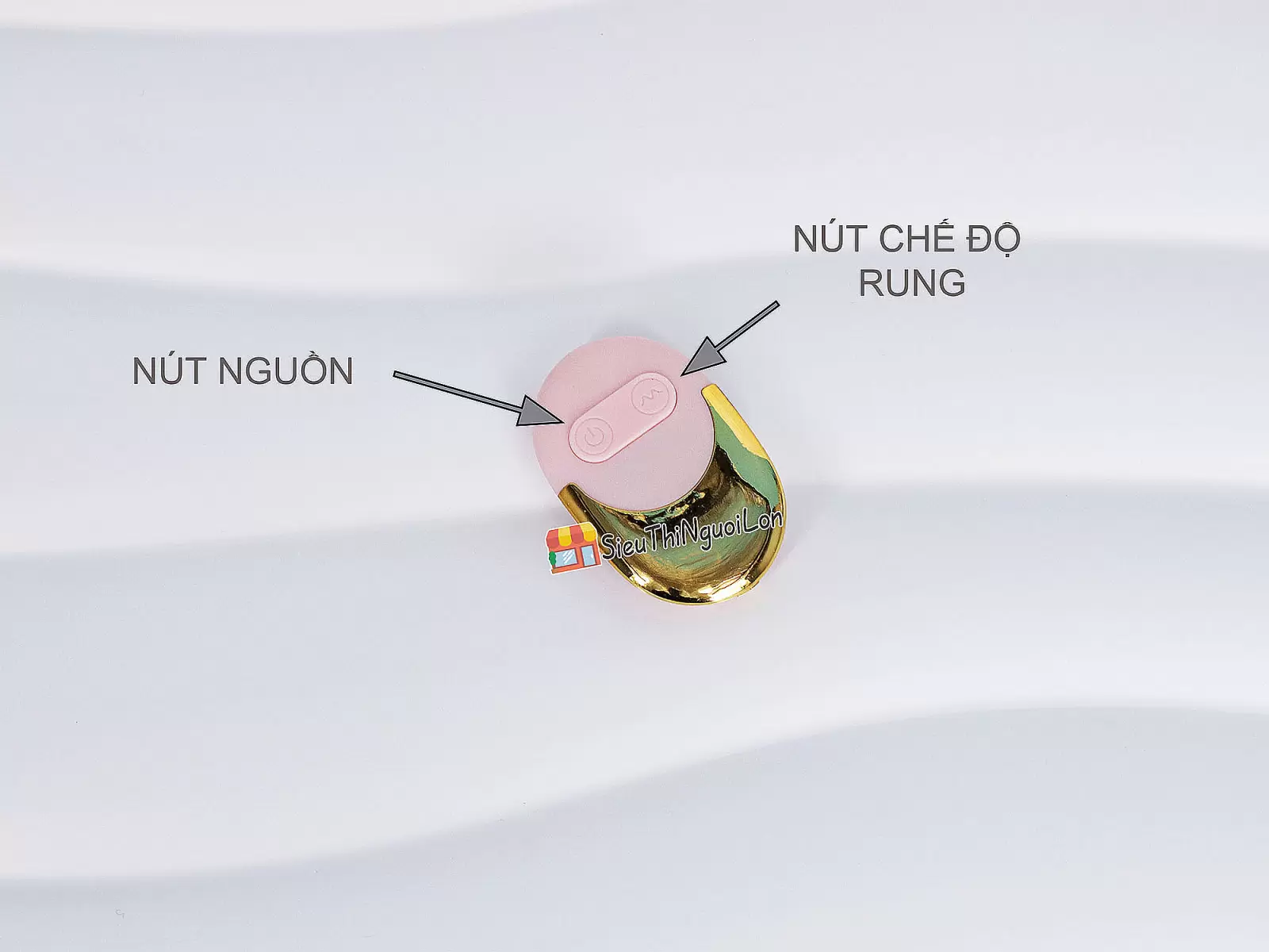 Trứng rung 2 đầu Ankni điều khiển từ xa