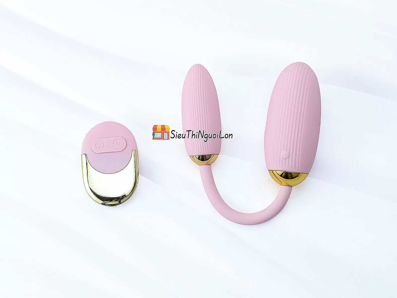 Trứng rung 2 đầu Ankni điều khiển từ xa