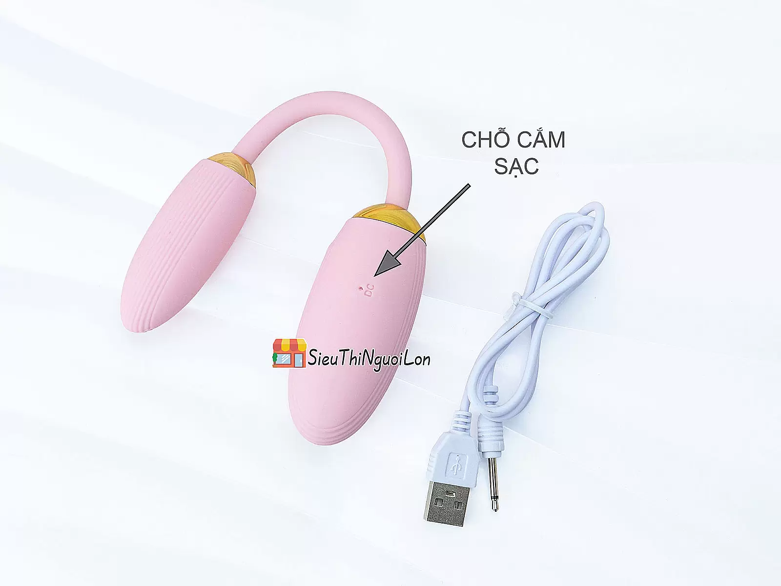 Trứng rung 2 đầu Ankni điều khiển từ xa