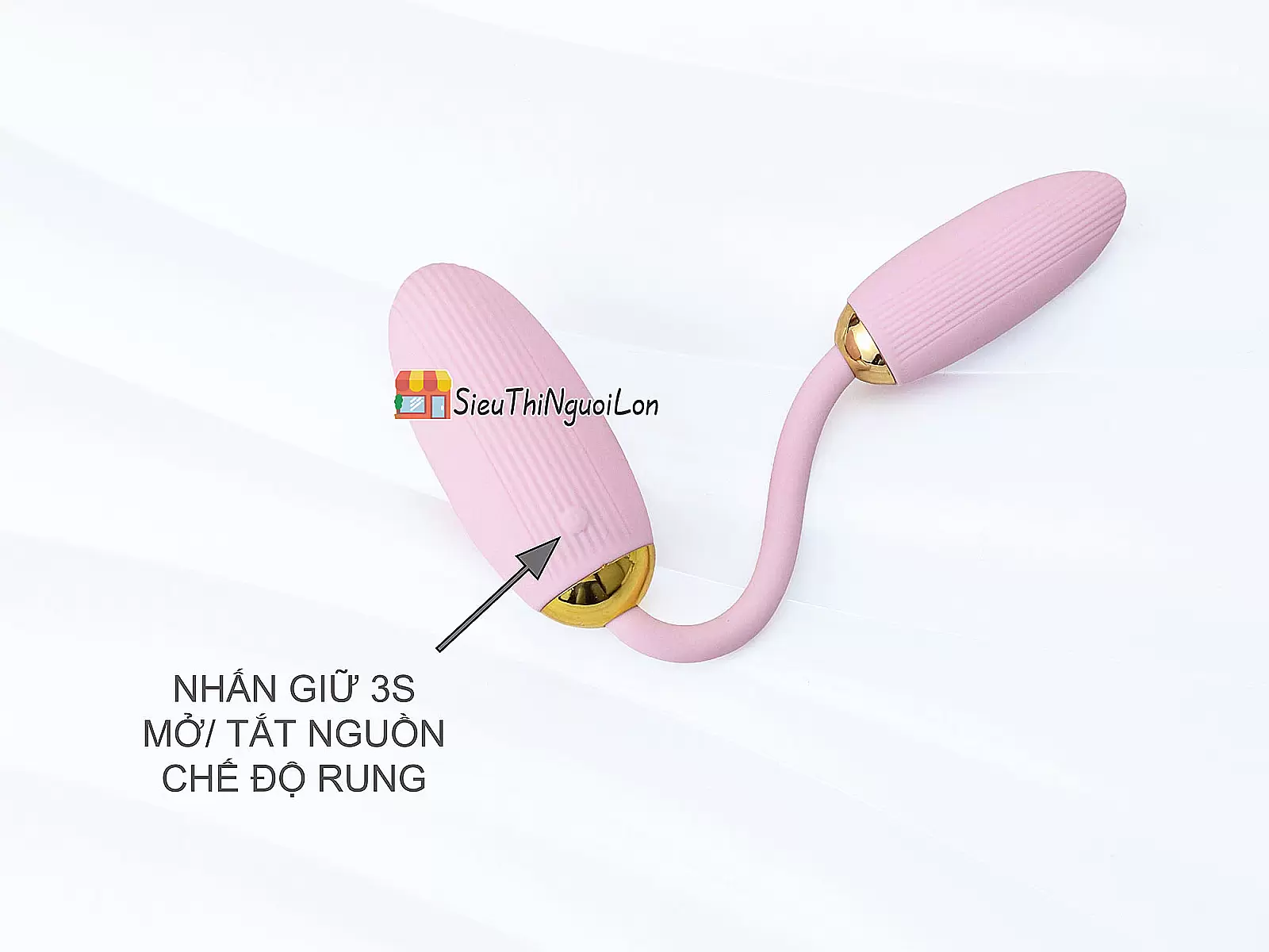 Trứng rung 2 đầu Ankni điều khiển từ xa