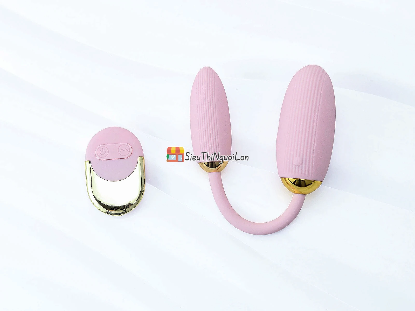 Trứng rung 2 đầu Ankni kèm điều khiển từ xa
