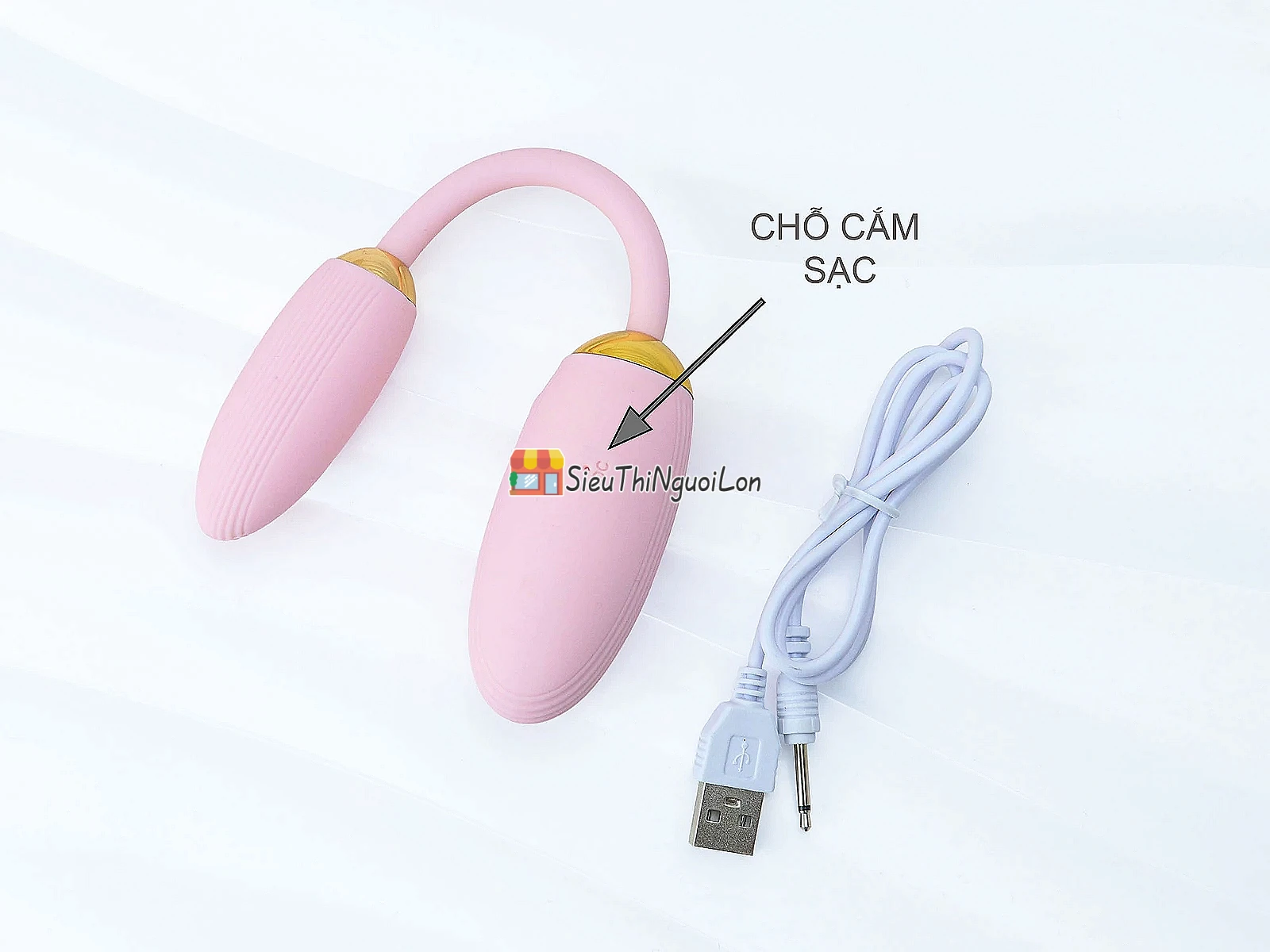 Trứng rung 2 đầu Ankni kèm điều khiển từ xa