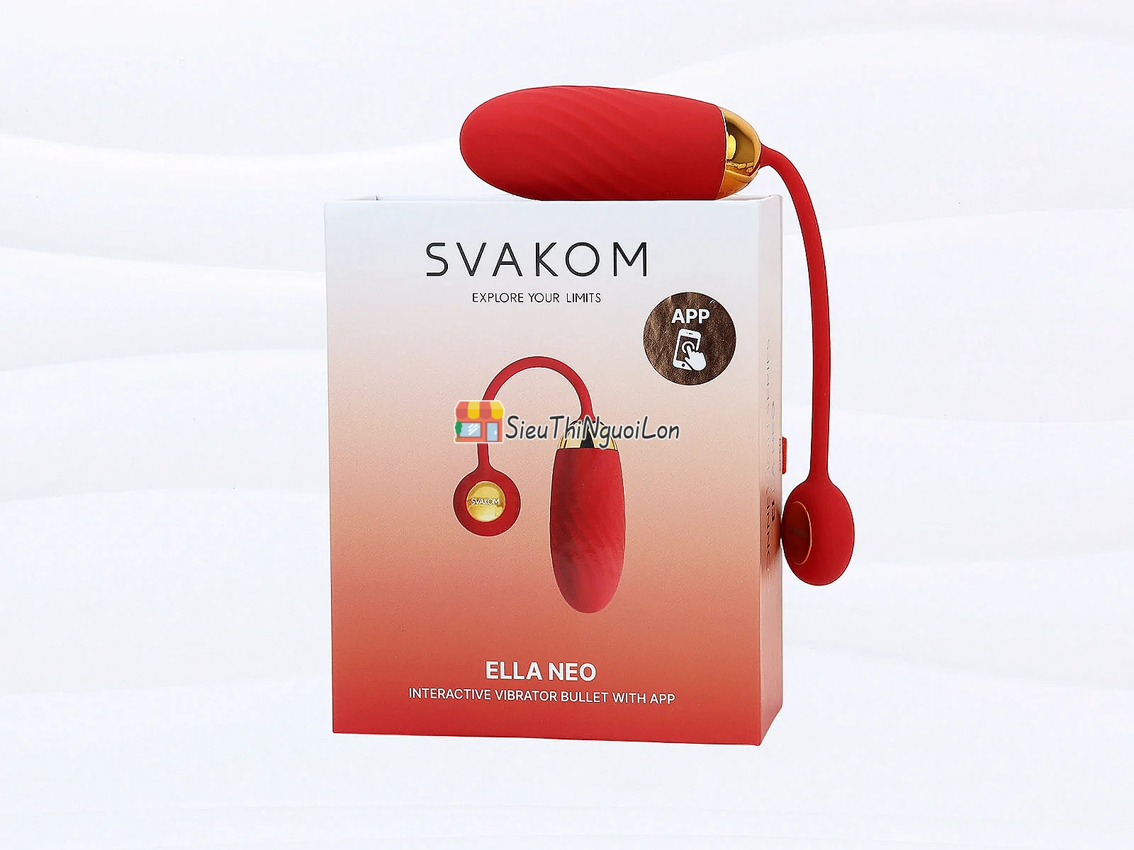 Trứng rung tình yêu Svakom Ella Neo điều khiển Smartphone