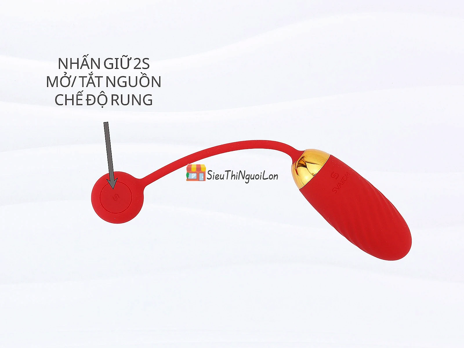 Trứng rung tình yêu Svakom Ella Neo điều khiển Smartphone